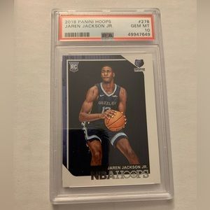 2018-19 Panini NBA Hoops Jaren Jackson Jr. #278 - PSA 10